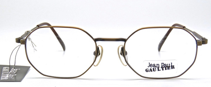 Smoke Gold Gaultier Vintage Eyewear Glasses from www.theoldglassesshop.co.uk