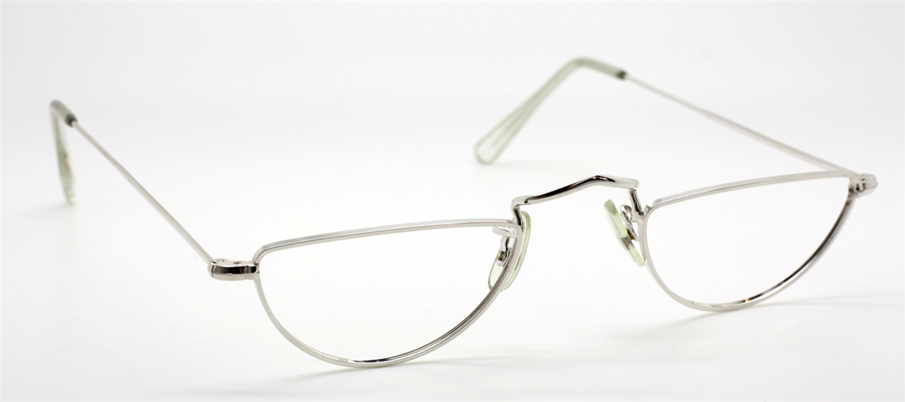 12kt Vintage Half Eye Glasses By Algha Works At www.theoldglassesshop.co.uk