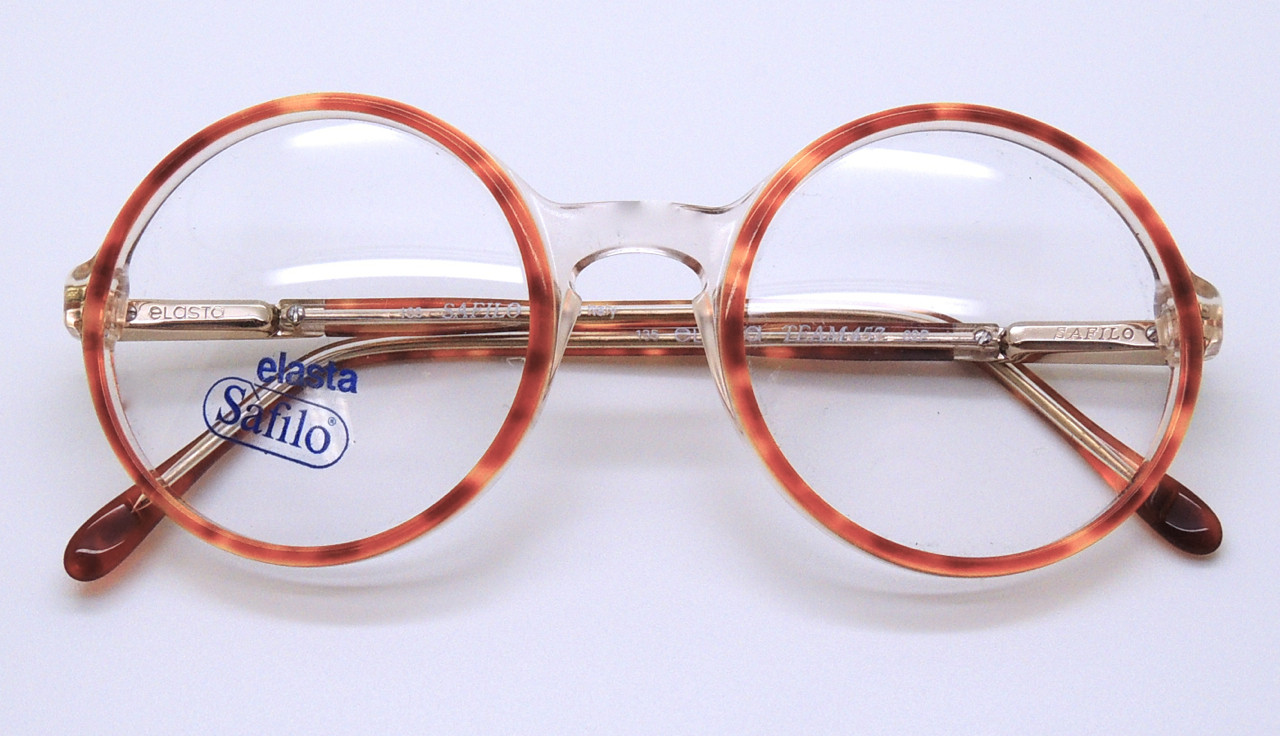 Vintage true round eyeglasses