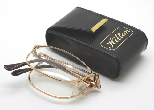 Round hand made glasses frames manufactured by Savile Row London