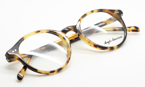 Retro Panto Shaped Anglo American Spectacles At www.theoldglassessshop.co.uk