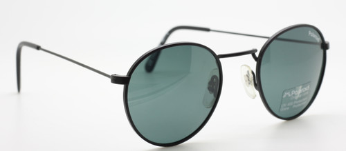 Vintage Polaroid Sunglasses In Matt Black At The Old Glasses Shop