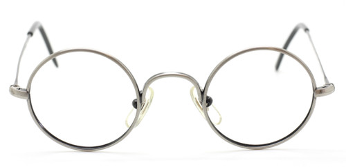 Antique Silver Small Style Round Spectacles by Beuren 32mm the