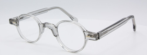 Translucent grey high quality acetate eyewear by Frame Holland, Preciosa 704 at The Old Glasses Shop Ltd