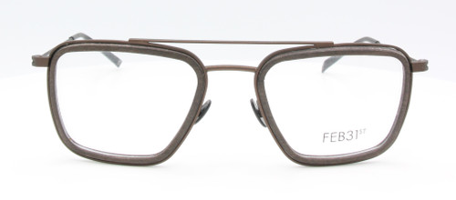 Wonderfully rustic wooden & metal eyewear by Feb31st at The Old Glasses Shop Ltd