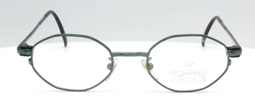Winchester Old Style Y/26 hexagonal vintage glasses (NOS) in a dark green finish.