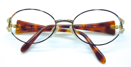 Fabulous vintage eyewear in gold finish by Riflessi