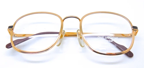 Classic Guy Laroche square prescription eyewear from The Old Glasses Shop Ltd