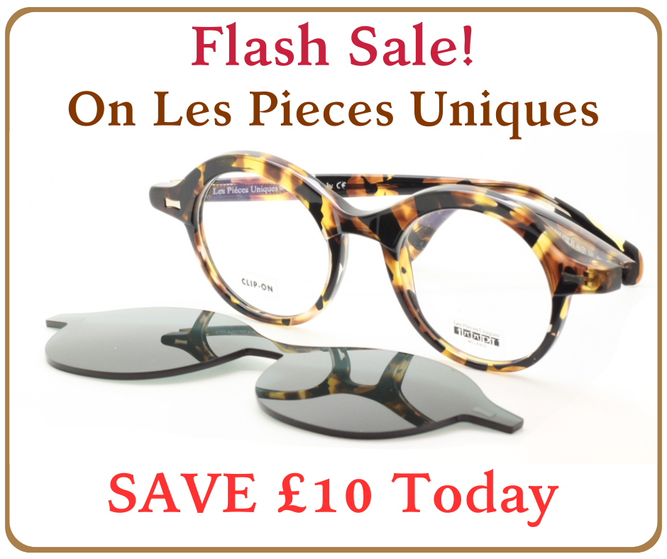FLASH SALE, £10 OFF All Itlaian Les Pieces Uniques Eyewear