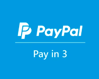 We offer Paypal Pay In 3 - the easy way to pay over 3 months