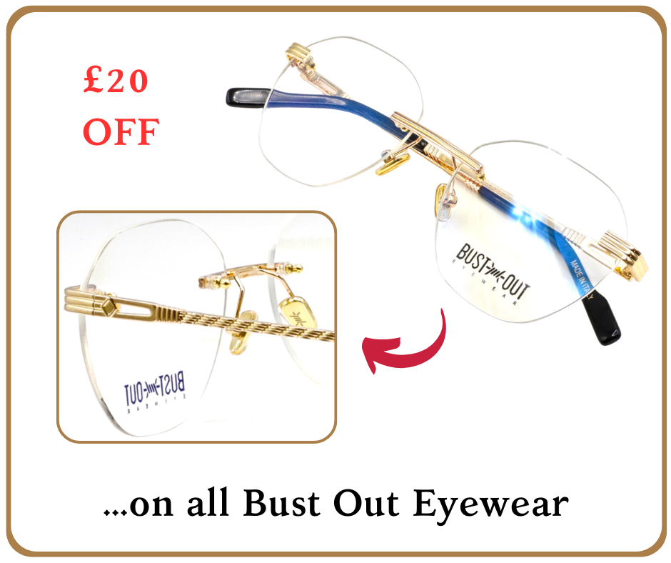 Italian Bust Out spectacles on sale, save £20