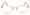 Yamamoto 4113 51 22KT gold plated frames