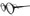 Black Oval Acrylic Glasses By Versace At www.theoldglassesshop.co.uk