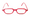 Vintage Rectangular Glasses In Red, Hot Model By Winchester At www.theoldglassesshop.com