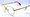 D&G 306 Gold glasses frames from The Old Glasses shop Ltd