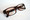 designer eyewear in black / red plastic acetate combination