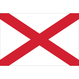 Alabama State Flag Nylon Alabama State Flag Nylon