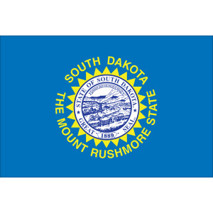 South Dakota State Nylon Flag South Dakota State Nylon Flag