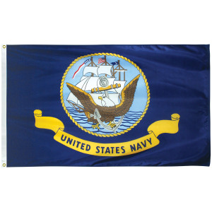 Navy Nylon Flag