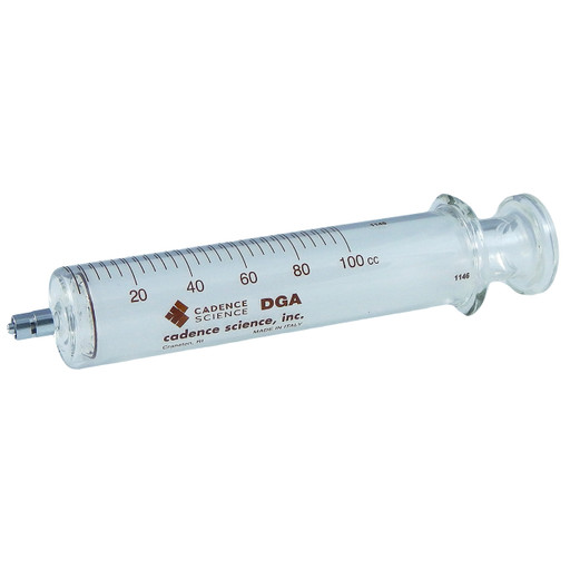 Dissolved Gas Analysis 100mL in 4mL, Lock Tip (Individual)