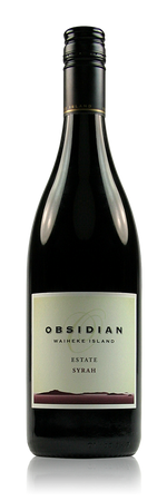 2020 Obsidian Estate Syrah Waiheke Island New Zealand