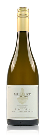 2025 Mudbrick Reserve Pinot Gris Waiheke Island New Zealand