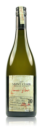 2023 Saint Clair Pioneer Block 10 Twin Hills Chardonnay Marlborough New Zealand