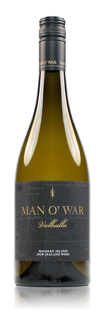 2024 Man O'War Valhalla Chardonnay Waiheke Island New Zealand