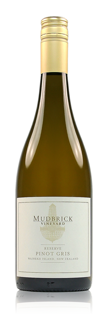 2025 Mudbrick Reserve Pinot Gris Waiheke Island New Zealand