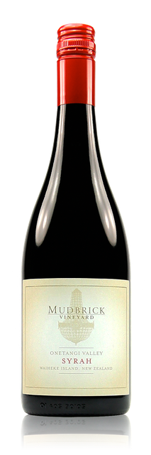 2025 Mudbrick Onetangi Valley Syrah Waiheke Island New Zealand