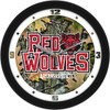 Arkansas State Red Wolves - Camo Team Wall Clock