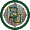 Baylor Bears - Weathered Wood Team Wall Clock
