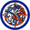 Boise State Broncos - Candy Team Wall Clock