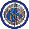 Boise State Broncos - Weathered Wood Team Wall Clock