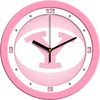 Brigham Young Univ. Cougars - Pink Team Wall Clock