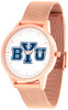 Brigham Young Univ. Cougars - Mesh Statement Watch - Rose Band