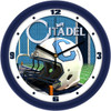 Citadel Bulldogs - Football Helmet Team Wall Clock