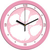 Clemson Tigers - Pink Team Wall Clock