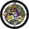 East Carolina Pirates - Camo Team Wall Clock