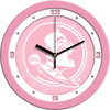 Florida State Seminoles - Pink Team Wall Clock