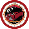 Georgia Bulldogs - Slam Dunk Team Wall Clock
