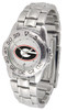 Ladies' Georgia Bulldogs - Sport Steel Watch