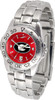 Ladies' Georgia Bulldogs - Sport Steel AnoChrome Watch