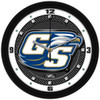 Georgia Southern Eagles - Carbon Fiber Textured Team Wall Clock