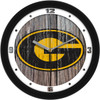 Grambling State University Tigers - Weathered Wood Team Wall Clock