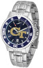 Men's Georgia Tech Yellow Jackets - Competitor Steel AnoChrome - Color Bezel Watch