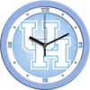 Houston Cougars - Baby Blue Team Wall Clock