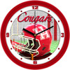 Houston Cougars - Football Helmet Team Wall Clock