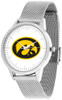 Iowa Hawkeyes - Mesh Statement Watch - Silver Band