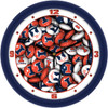 Illinois Fighting Illini - Candy Team Wall Clock